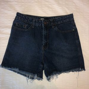 BDG High-Waisted Dark Jean Shorts